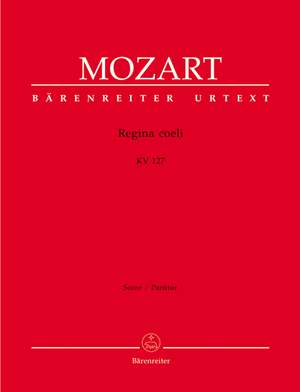 Mozart, WA: Regina Coeli in B-flat (K.127) (Urtext)