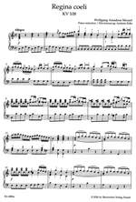 Mozart, WA: Regina Coeli in C (K.108) (Urtext) Product Image