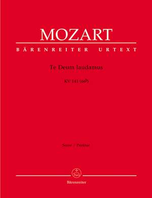 Mozart, WA: Te Deum laudamus in C (K.141) (Urtext)
