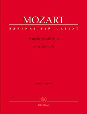 Mozart, WA: Benedictus sit Deus (K.117) (Urtext)