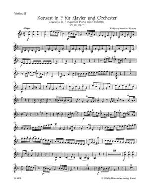 Mozart, WA: Concerto for Piano No.11 in F (K.413) (Urtext)