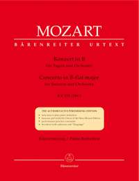 Mozart, WA: Concerto for Bassoon in B-flat (K.191) (K.186e) (Urtext)