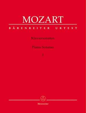 Mozart, WA: Sonatas for Piano, Vol. 1 (K.279 - 284, 309 - 311) (Urtext)