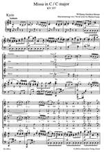 Mozart, WA: Missa solemnis in C (K.337) (Urtext) Product Image
