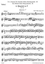 Mozart, WA: String Quartets (Early) (13) (Urtext), Vol. 3 (K.168-170) Product Image