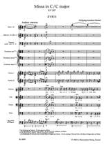 Mozart, WA: Mass in C (K.257) (Credo-Messe) (Urtext) Product Image