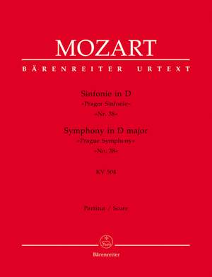 Mozart, WA: Symphony No.38 in D (K.504) (Prague) (Urtext)