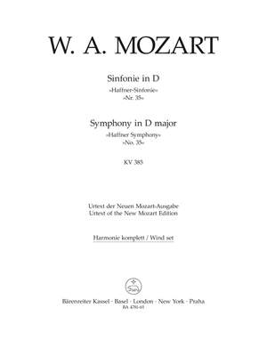 Mozart, WA: Symphony No.35 in D (K.385) (Haffner) (Urtext) Product Image