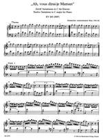Mozart, WA: Variations on Ah, vous dirai-je, Maman (12 Variations in C maj) (K.265) (K.300e) (Urtext) Product Image
