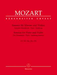 Mozart, WA: Sonatas for Violin and Piano, Vol. 1: Mannheim, Paris, Salzburg. (K.296, 301-306, 378) (Urtext)