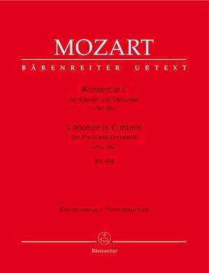 Mozart, WA: Concerto for Piano No.24 in C minor (K.491) (Urtext)