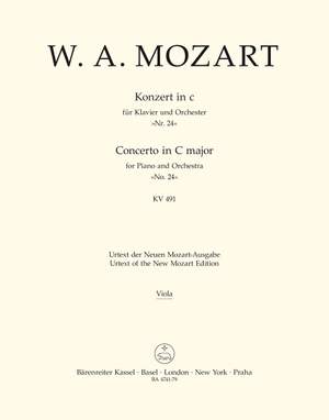 Mozart, WA: Concerto for Piano No.24 in C minor (K.491) (Urtext)