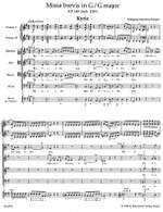 Mozart, WA: Missa brevis in G (K.140) (Urtext) Product Image
