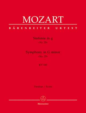Mozart, WA: Symphony No.25 in G minor (K.183) (K.173dB) (Urtext)