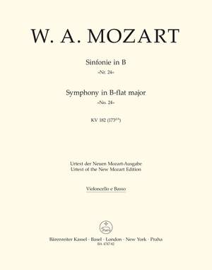 Mozart, WA: Symphony No.24 in B-flat (K.182) (Urtext)