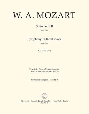 Mozart, WA: Symphony No.24 in B-flat (K.182) (Urtext)
