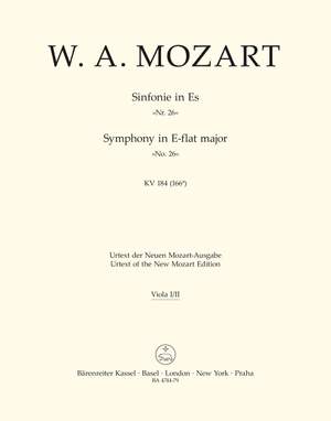 Mozart, WA: Symphony No.26 in E-flat (K.184) (K.161a) (Urtext)
