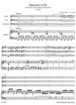 Mozart, WA: Piano Quartet in E-flat (K.493) (Urtext) Product Image