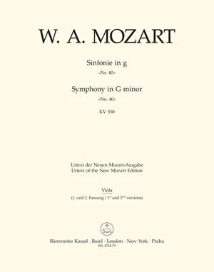 Mozart Symphony No 40 In G Minor K550 Page 1 Of 5 Presto Music