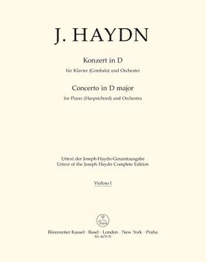 Haydn, FJ: Concerto for Piano (Harpsichord) in D (Hob.XVIII:11) (Urtext)