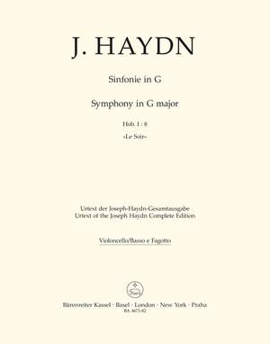 Haydn, FJ: Symphony No. 8 in G (Le Soir) (Hob.1:8) (Urtext)