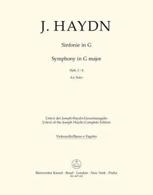 Haydn, FJ: Symphony No. 8 in G (Le Soir) (Hob.1:8) (Urtext)