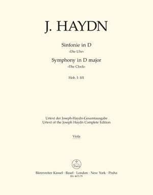 Haydn, FJ: Symphony No.101 in D (Clock) (Hob.I:101) (London No.8) (Urtext)