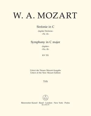 Mozart, WA: Symphony No.41 in C (K.551) (Jupiter) (Urtext)