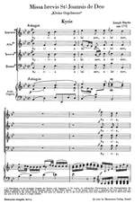 Haydn, FJ: Missa brevis St. Joannis de Deo (Little Organ Mass) (Hob.XXII:7) (Urtext) (L) Product Image