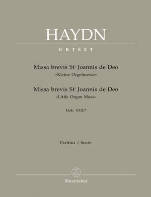 Haydn, FJ: Missa brevis St. Joannis de Deo (Little Organ Mass) (Hob.XXII:7) (Urtext) (L)