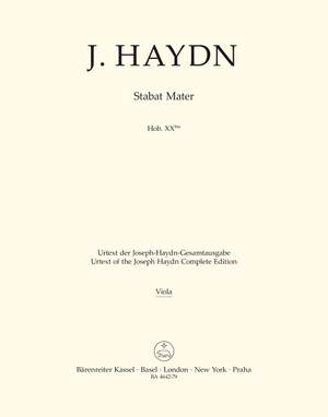 Haydn, FJ: Stabat Mater (Hob.XXbis) (Urtext) (L)