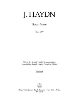 Haydn, FJ: Stabat Mater (Hob.XXbis) (Urtext) (L)
