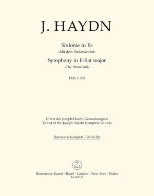 Haydn, FJ: Symphony No.103 in E-flat (Drum Roll) (Hob.I:103) (London No.11) (Urtext)