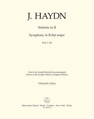 Haydn, FJ: Symphony No.102 in B-flat (Hob.I:102) (London No.10) (Urtext)