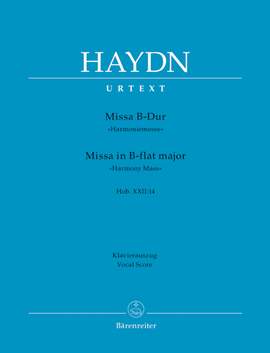 Haydn, FJ: Mass in B-flat (Harmonie-Messe) (Hob.XXII:14) (Urtext) (L)