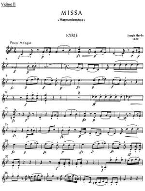 Haydn, FJ: Mass in B-flat (Harmonie-Messe) (Hob.XXII:14) (Urtext) (L)
