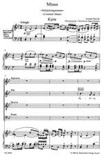 Haydn, FJ: Mass in B-flat (Creation Mass/Schoepfungsmesse) (Hob.XXII:13) (Urtext) (L) Product Image