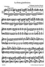 Mozart, WA: La finta giardiniera (complete opera) (It-G) Dramma giocoso (K.196) (Urtext) Product Image