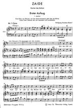Mozart, WA: Zaide (complete opera) (Das Serail) (G) (K.344) (K.336b) (Urtext) Product Image