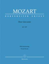 Mozart, WA: Don Giovanni (complete opera) (It) (K.527) (Urtext)