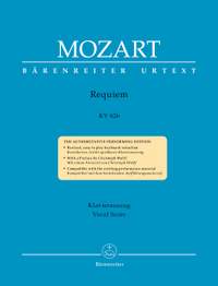 Mozart, WA: Requiem (K.626) (Eybler & Suessmayr completion) (Urtext)
