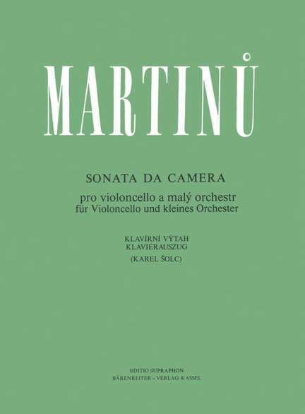 Martinu, B: Sonata da camera (1940)
