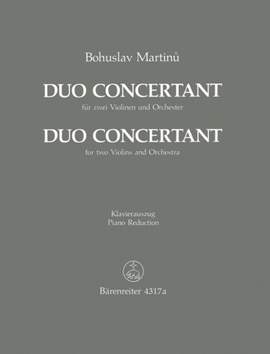 Martinu, B: Duo concertant (1937)