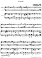 Handel, GF: Trio Sonatas (3), Op.5/ 2, 3, 6 (Urtext) Product Image