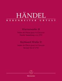 Handel, GF: Piano Works, Vol. 2: Second Set of 1733 (HWV 434-442) (Urtext)