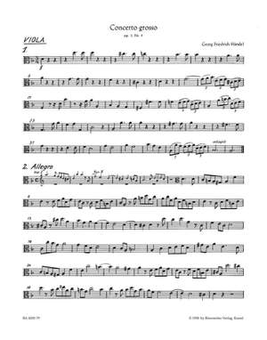 Handel, GF: Concerto grosso Op.3/ 5 in D minor (Urtext)