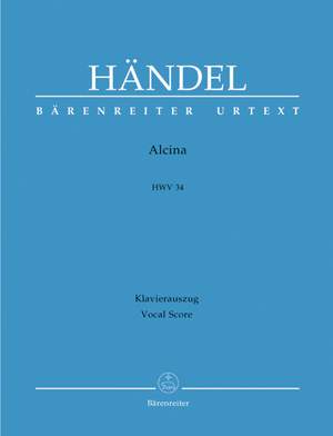 Handel, GF: Alcina (HWV 34) (It) (Urtext)