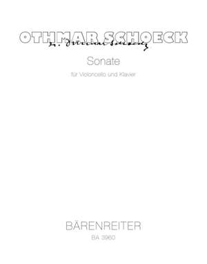Schoeck, O: Sonata (1957)