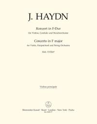 Haydn, FJ: Concerto for Violin and Keyboard in F (Hob.XVIII:6)