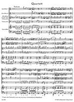 Telemann, G: Quartet in D minor (Tafelmusik 1733, II/2) (TWV 43: d1) (Urtext) Product Image